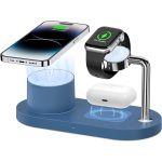 MagSafe magnetic suction three-in-one suitable for Apple mobile phone 15w wireless charging - Image 4