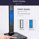 Folding alarm clock, time display, learning, reading, business, office, adjustable light, eye protection desk lamp - Image 2